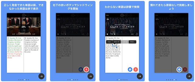シャドーイングキャプチャ